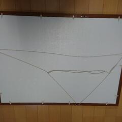 【最終値下げ】ポスターフレーム　B2サイズ　木彫の画像