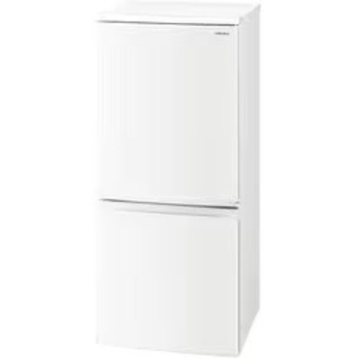 【2020年製】シャープ 冷蔵庫 SJ-D14F-W 137L