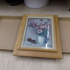美品　油絵　本物　絵画　絵