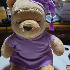 パジャマ姿　くまのプーさん　ディズニーグッズ