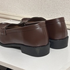 美品！！ブラウン ローファー  22.5cmの画像