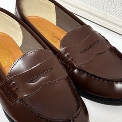 美品！！ブラウン ローファー  22.5cm
