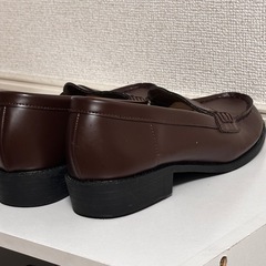 美品！！ブラウン ローファー  22.5cmの画像