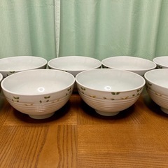 【飲食店・大家族】　どんぶり 8個