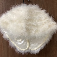 成人式ショール　リアルファー美品の画像