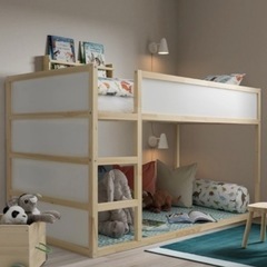美品 イケア ベッド キューラの画像
