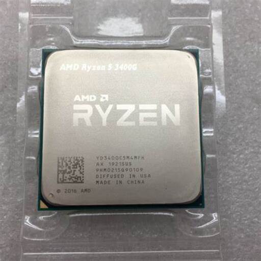 Ryzen 5 3400G 〔3.7GHz／SOCKET AM4〕