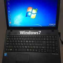 マルチブートパソコン　Windows11～Windows95　Acer TravelMate P453の画像