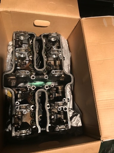 cbx400f  シリンダーヘッド