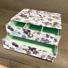 フランフラン 花柄 収納ボックス