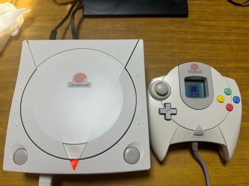 【美品】※表示価格から3000円引き！ドリームキャスト基本セット＋ビジュアルメモリー(CB)