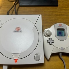 【美品】ドリームキャスト基本セット＋ビジュアルメモリー(CB)
の画像