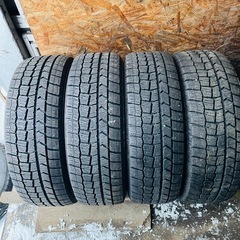 バリDUNLOP ダンロップ　WM02 195/65R15 スタッドレス　タイヤ　2017年製　15インチの画像