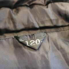 120cm ダウン アウター コート 上着 子供服 キッズの画像