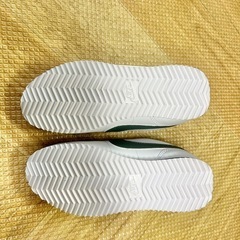新品未使用　貴重Nike コルテッツ ホワイト/グリーン　19㎝　キッズの画像
