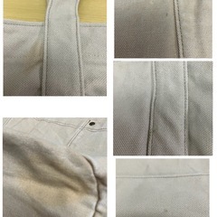 トートバッグ　帆布製　2点　工具入れ等にも　　の画像