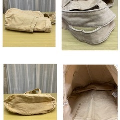 トートバッグ　帆布製　2点　工具入れ等にも　　の画像
