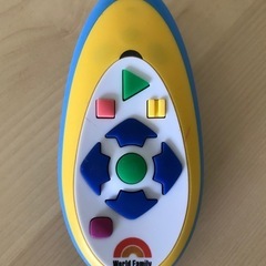 【ジャンク】リモコン　ディズニー英語　DVDプレーヤーの画像