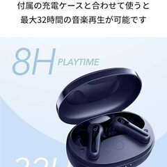 【人気のネイビー】Anker Bluetooth イヤホンマイク Soundcore Life P2 Miniの画像