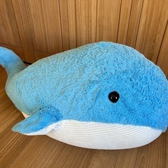 クジラのぬいぐるみ