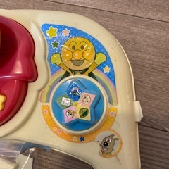 難あり！アンパンマン　歩行器　お食事テーブルの画像