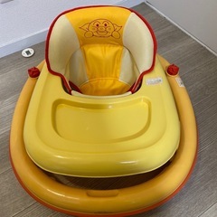 難あり！アンパンマン　歩行器　お食事テーブルの画像