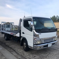 積載車‼️キャンター‼️180PS仕様‼️UNIC‼️ネオ5‼️６速マニュアル‼️超走ります‼️NoxPM適合の画像