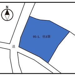 【内郷御台境町坂下　土地】 - いわき市