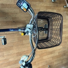 No.305 パナソニックビビライフ BE-ELR832 電動アシスト三輪車整備済み内装三段変速の画像