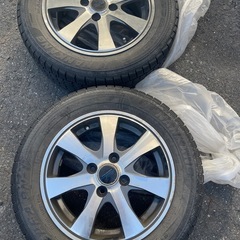4本スタッドレスタイヤホイール175
/65/R14