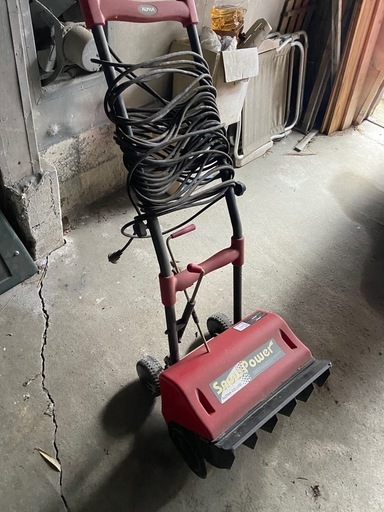 電動除雪機100v