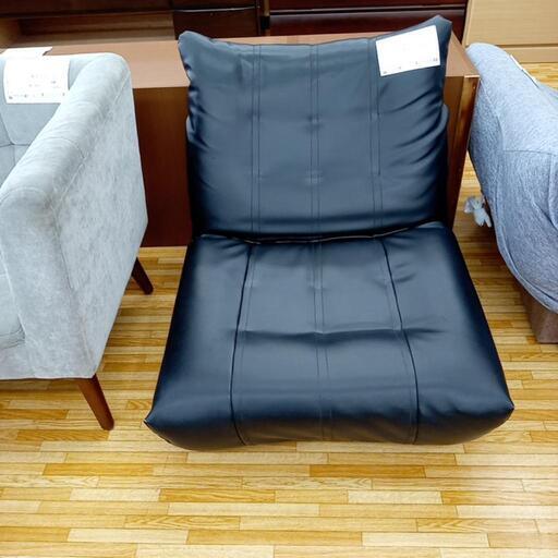 ★ジモティ割あり★　一人掛けソファー　ブラック　クリーニング済　YJ4491