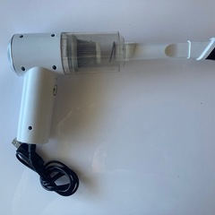 ワイヤレス ハンディクリーナー ホワイト　掃除機 コードレス