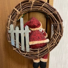 クリスマスリースの画像
