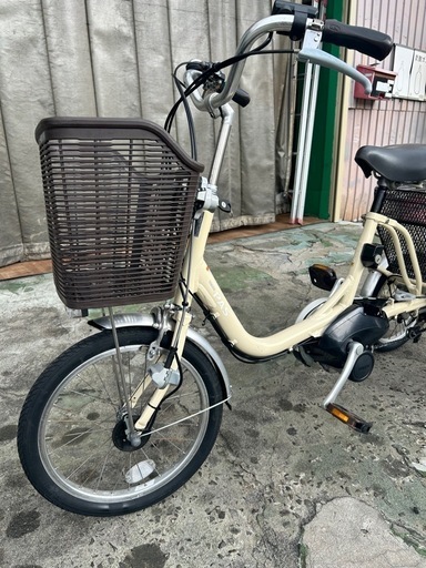 No.305 ヤマハ電動アシスト三輪自転車 PAS ワゴン 16型PA16W整備済み内装三