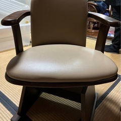 回転式椅子の画像