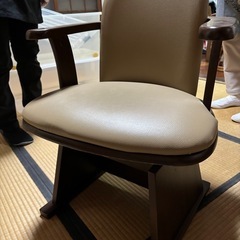 回転式椅子の画像