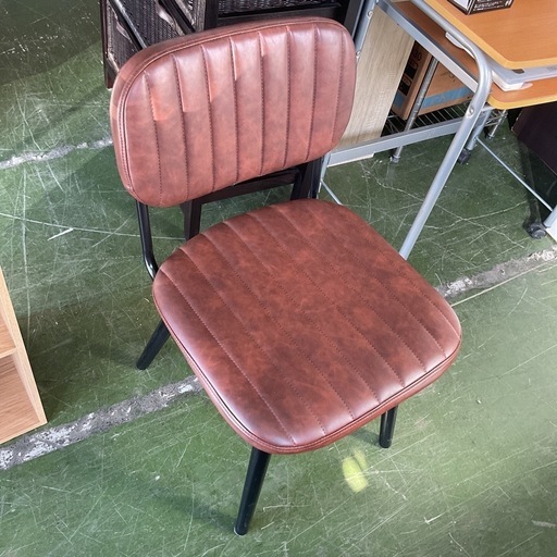 ニトリ　チェア　椅子　ヴィンテージ調　中古