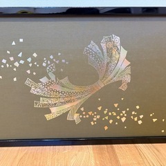 屏風　雛人形用　箱付きの画像