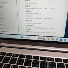 マウスコンピューター B4  i5   第12世代 i5 14インチ FHD　ノートPCの画像