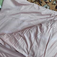 掛け布団　軽め　シーツ手縫い跡ありの画像
