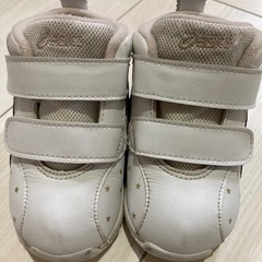 値下げ アシックス　子供靴14、5㎝の画像