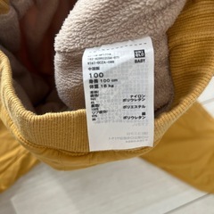 UNIQLO あったか防寒着100センチの画像