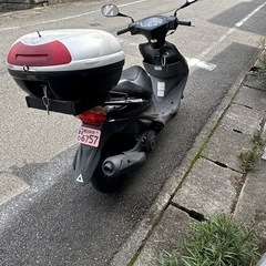 スズキ　address 125cc バイク　の画像