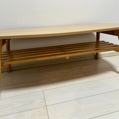 【取りに来ていただける方】折り畳みセンターテーブル【中古】