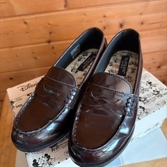 超美品❣️ディズニーローファー　22.5cm