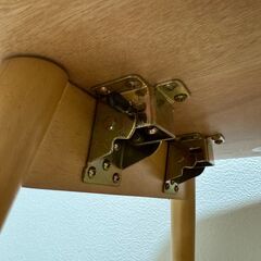 【取りに来ていただける方】折り畳みセンターテーブル【中古】の画像