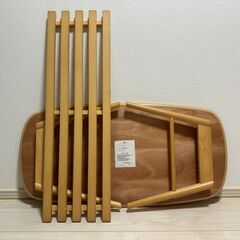 【取りに来ていただける方】折り畳みセンターテーブル【中古】の画像