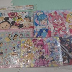 チャイルドパズル ディズニー、プリキュア、アルファベット、ゴセイジャー