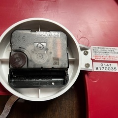 ハートの掛け時計　完動品の画像